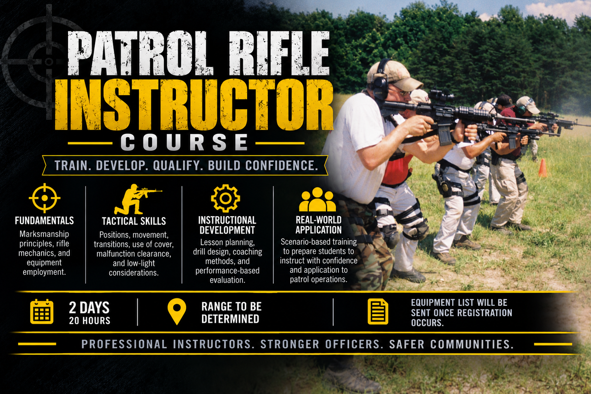 Patrol Rifle Instructor Course
