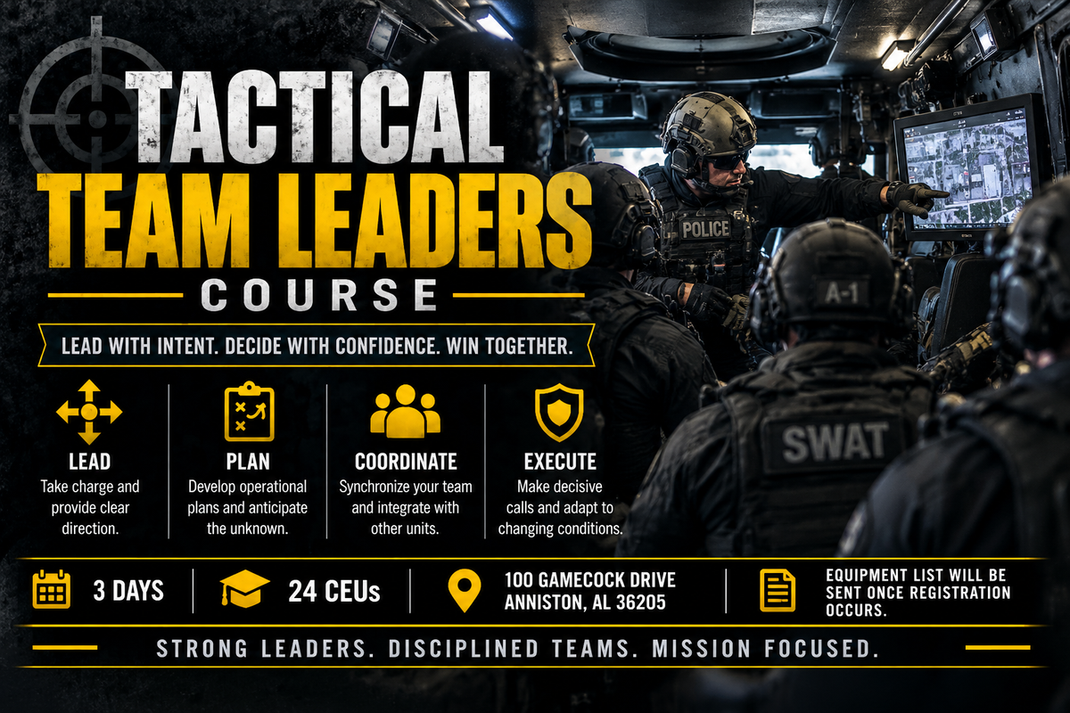 Tactical Team - Leader Course